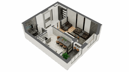 1-ком квартира в ЖК Madina Residence блок В