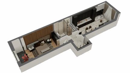 1-ком квартира в ЖК Madina Residence блок В