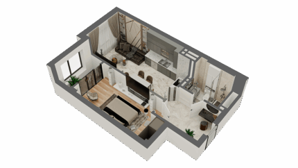 1-ком квартира в ЖК Madina Residence блок В