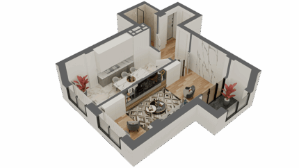 1-ком квартира в ЖК Madina Residence блок Б
